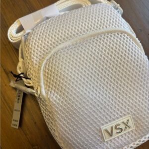 NWT Victoria’s Secret white phone sling crossbody bag